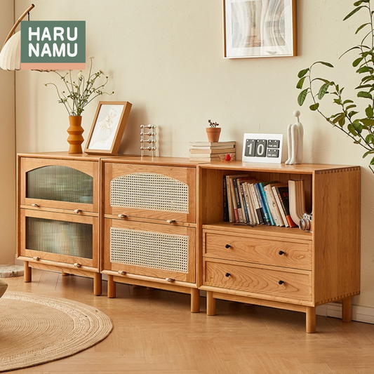 TAKI Solid Wood Side Cabinet