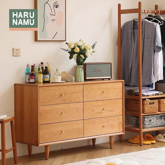 NAMERAKANA Solid Wood Chest Drawer