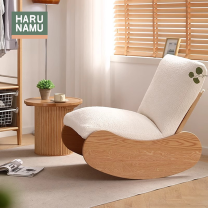 FUWAFUWA Solid Wood Rocking Chair