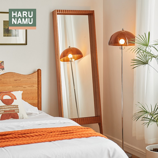 SAZANAMI Solid Wood Full Length Mirror