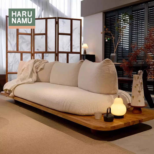 KINEKO Solid Wood Sofa