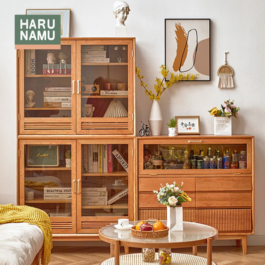 TOMEKA Solid Wood Modular Cabinet
