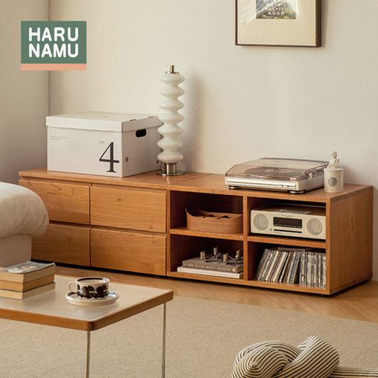 TAMENTEKI Solid Wood Modular Storage Cabinet