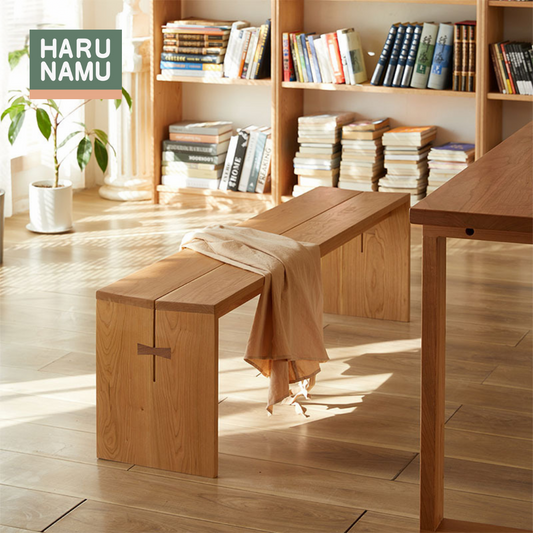 TSUBASA Solid Wood Bench