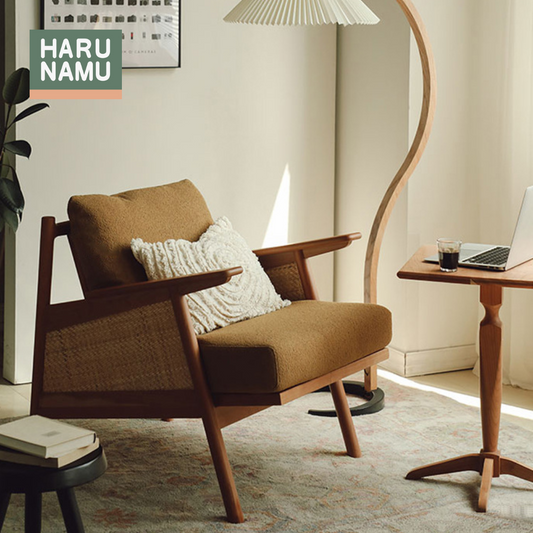 MORIKO Solid Wood Lounge Chair