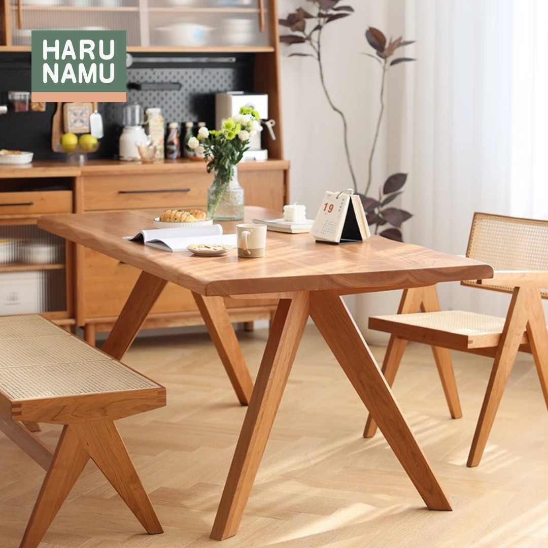 SHIZEN Solid Wood Dining Table