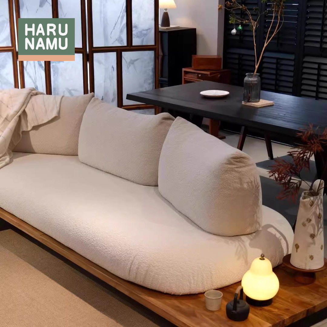 KINEKO Solid Wood Sofa