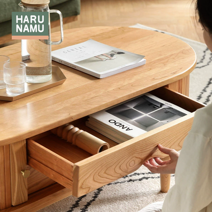 KOKI Solid Wood Coffee Table