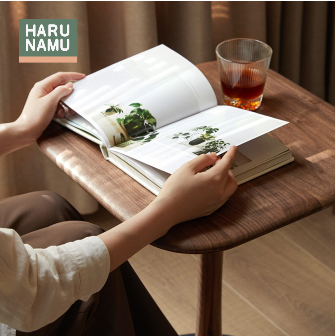 MIYU Solid Wood Side Table