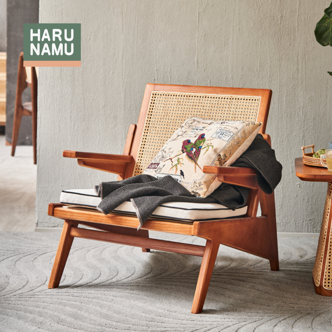 SHION Rattan Solid Wood Sofa