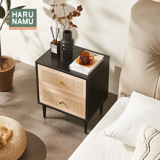 YOSHIHIRO Rattan Bedside Drawer