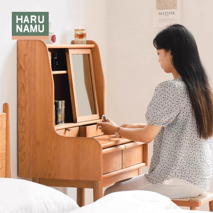 MASUMI Solid Wood Vanity Table