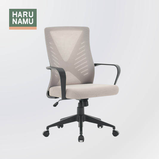 AGLAIS Grey Mesh Office Chair