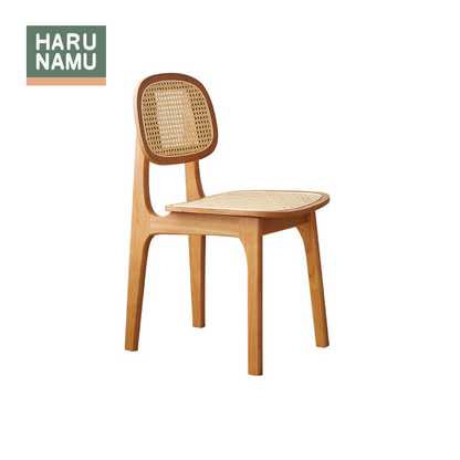 KUTSUROGU Solid Wood Rattan Chair