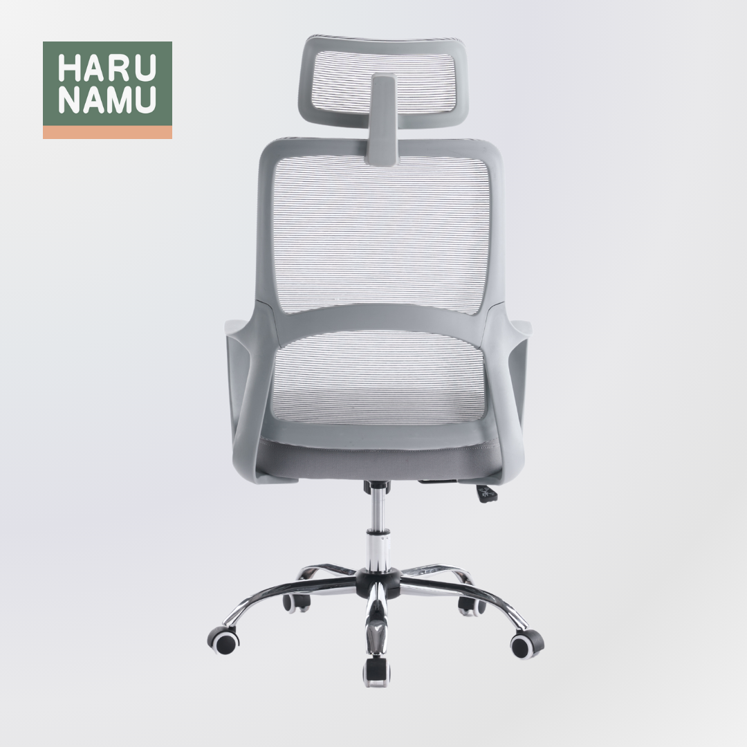 AVA Grey Mesh Office Chair