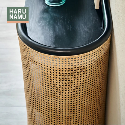 NAYU Rattan Solid Wood Cabinet