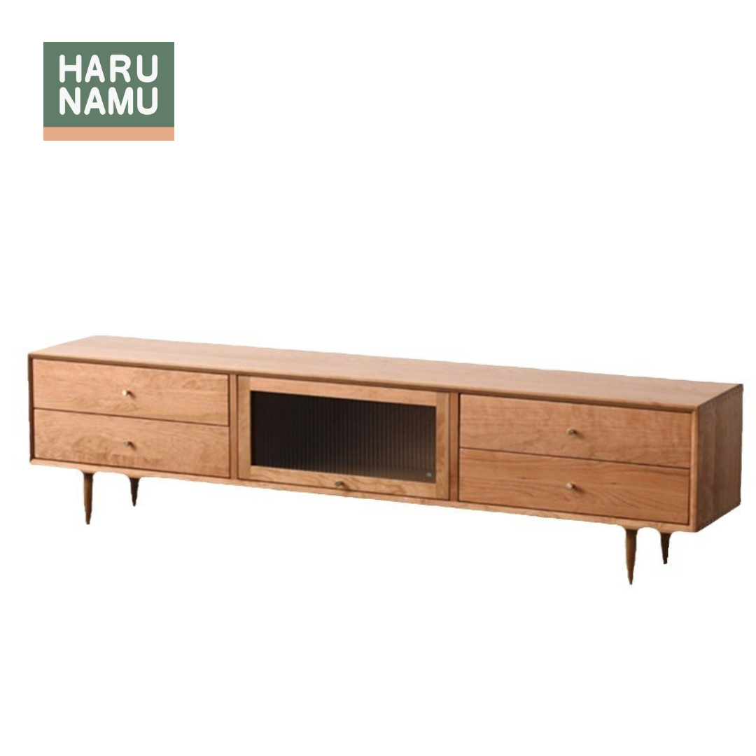 NAMERAKANA Solid Wood TV Console