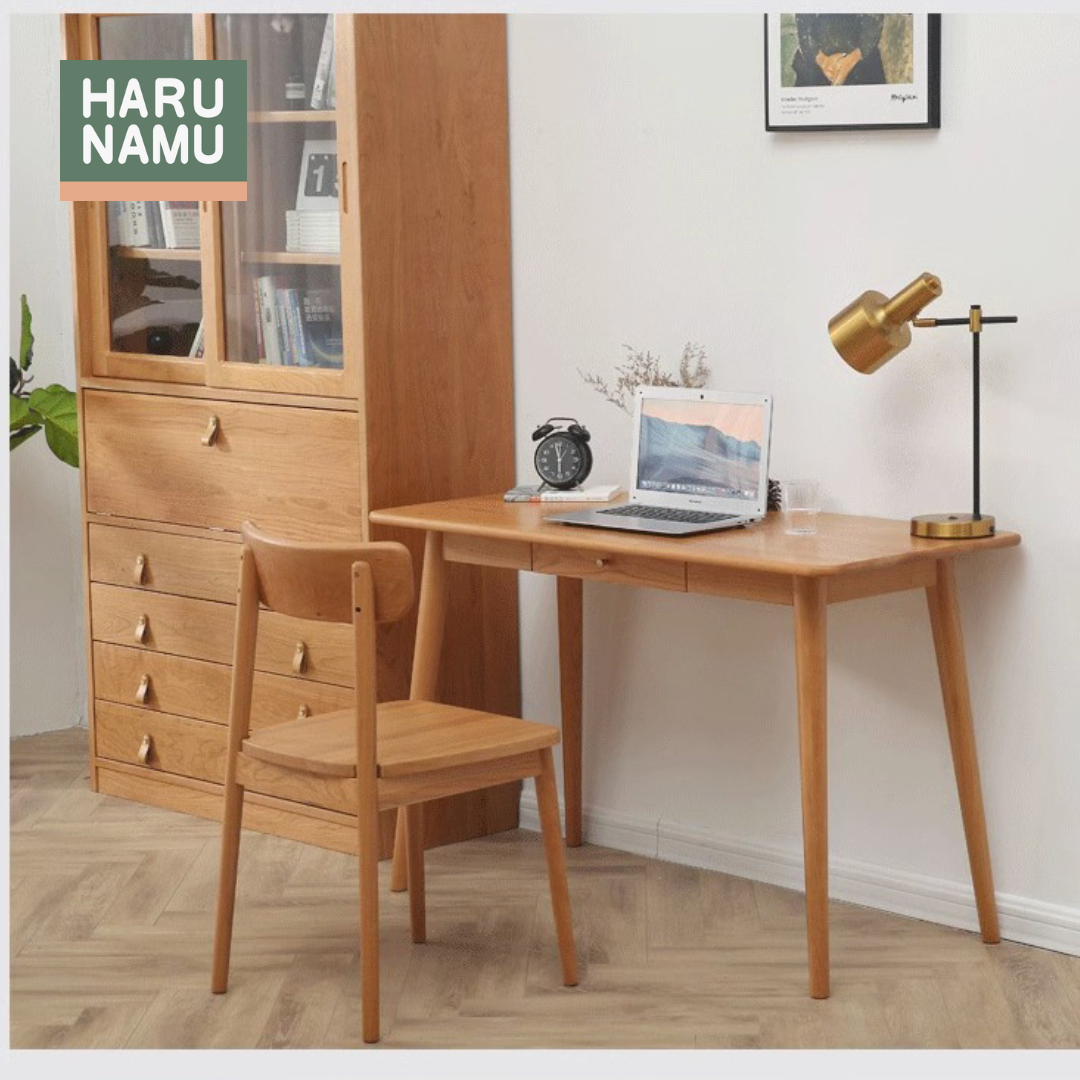 IKI Solid Wood Study Table