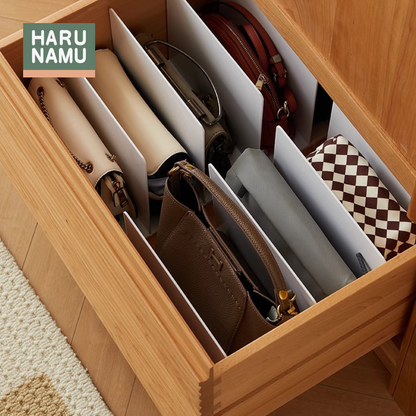 KATASHI Solid Wood Rattan Door Wardrobe