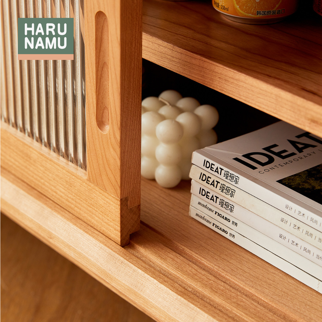 MINORI Solid Wood TV Console