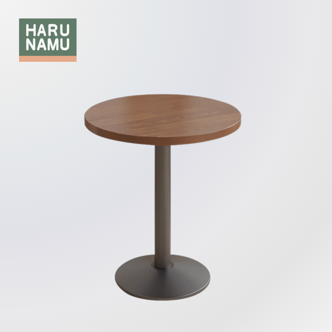 ASHCOMBE Round Solid Wood Café Table