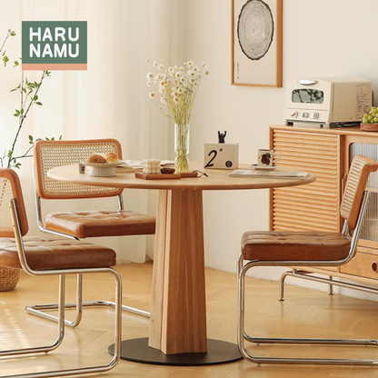 BINTĒJI Solid Wood Vintage Chair