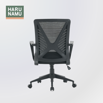 AGLAIS Black Mesh Office Chair