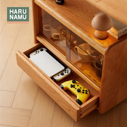 RENCHŌ Solid Wood Adjustable Coffee Table