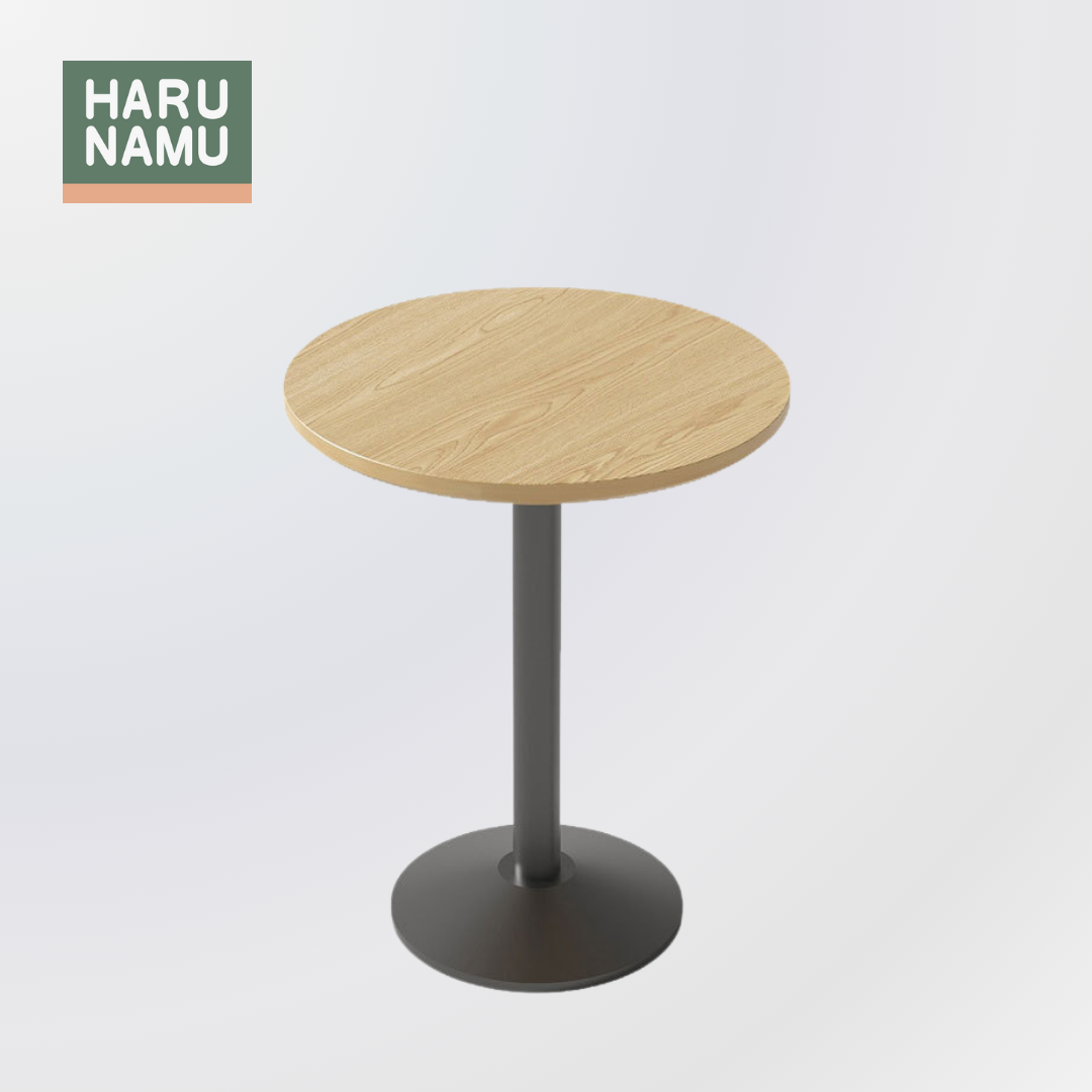 ASHCOMBE Round Solid Wood Café Table