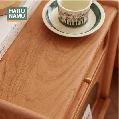 SAKI Solid Wood Bedside Drawer