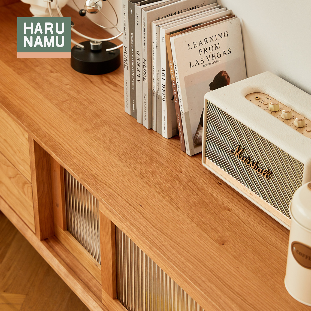MINORI Solid Wood TV Console