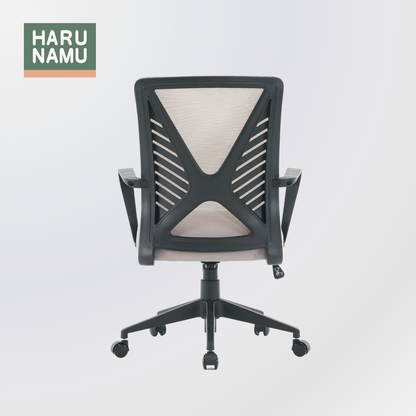 AGLAIS Grey Mesh Office Chair