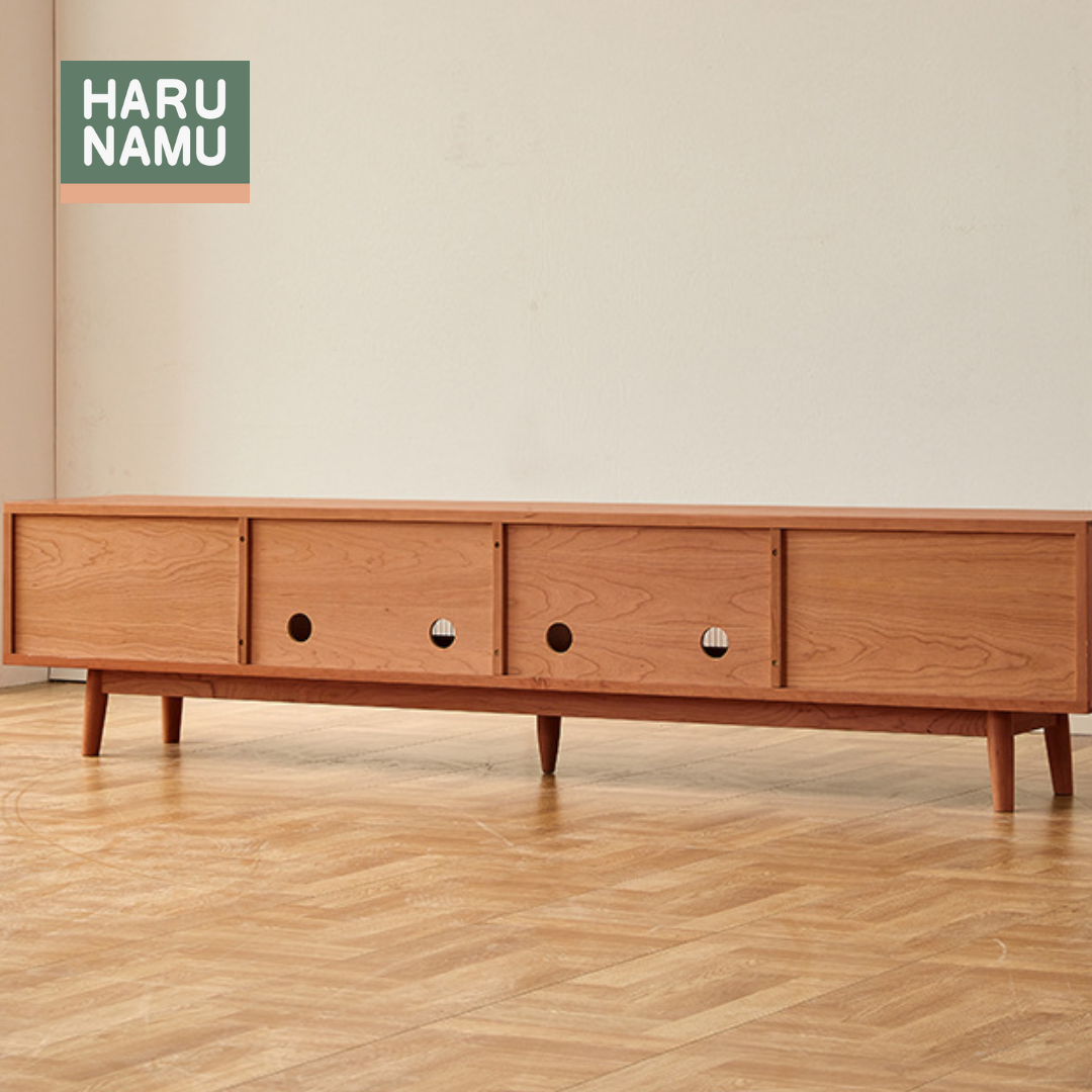 MINORI Solid Wood TV Console