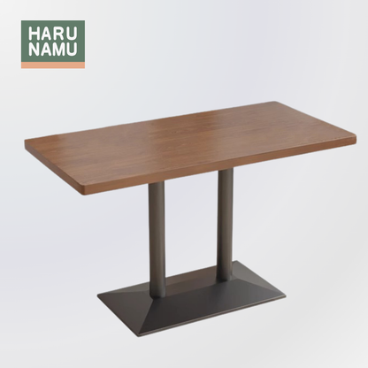 ASHCOMBE Rectangle Solid Wood Café Table