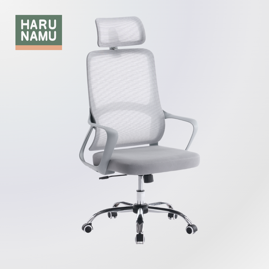 AVA Grey Mesh Office Chair
