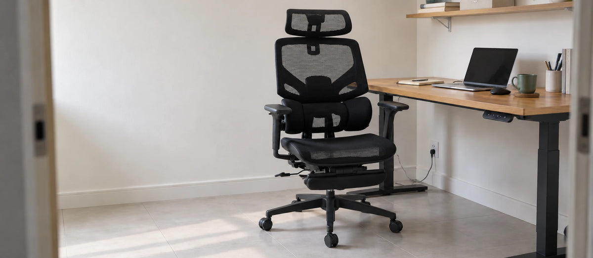 Office chair in a modern workspace