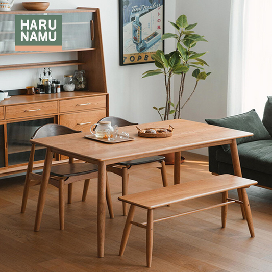 HANABANASHĪ Solid Wood Bench
