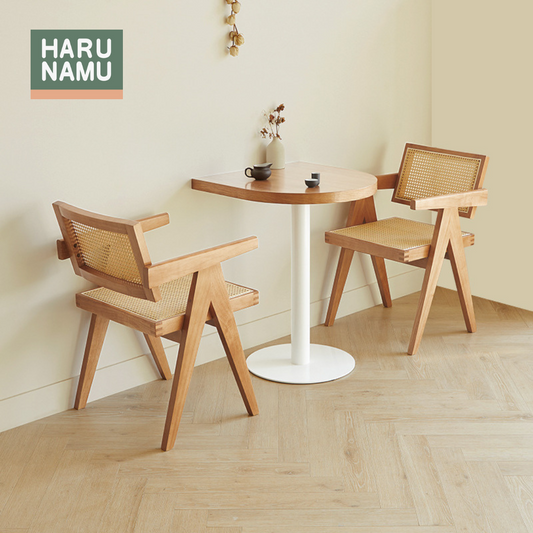 KAFE U-shaped Solid Wood Café Table