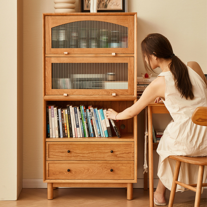 TAKI Solid Wood Side Cabinet