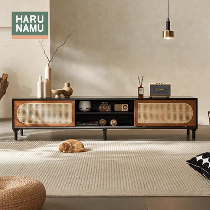 ISAMU Solid Wood TV Console