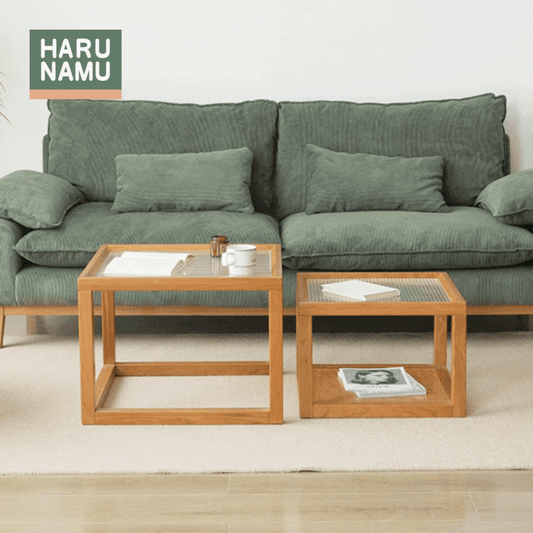 KAZU Solid Wood Coffee Nesting Table
