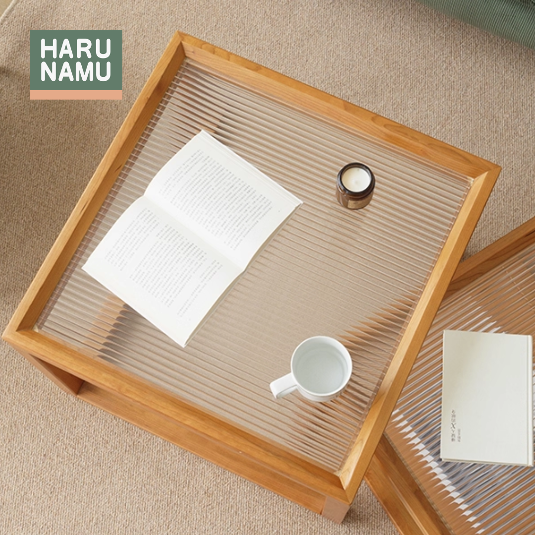 KAZU Solid Wood Coffee Nesting Table