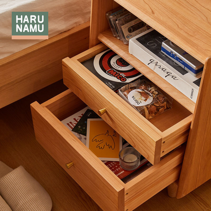 KIMIKA Solid Wood Bedside Drawer