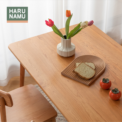 KIRAKU Solid Wood Table Top View