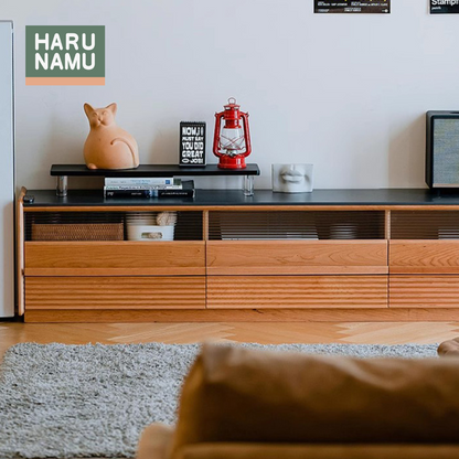 KUROIWA Solid Wood TV Console