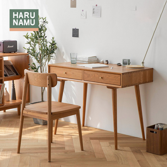 NAMERAKANA Solid Wood Study Table
