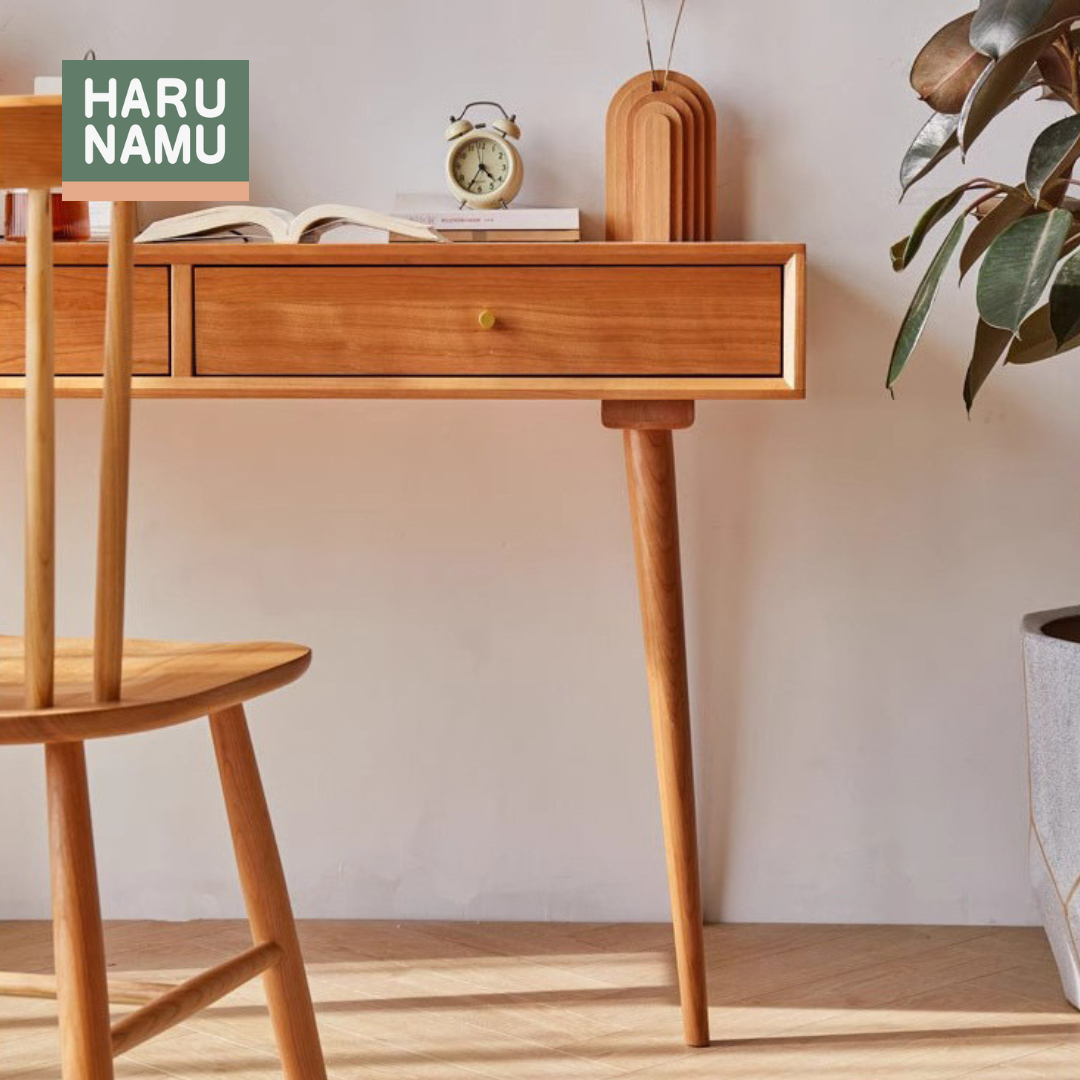 NAMERAKANA Solid Wood Study Table
