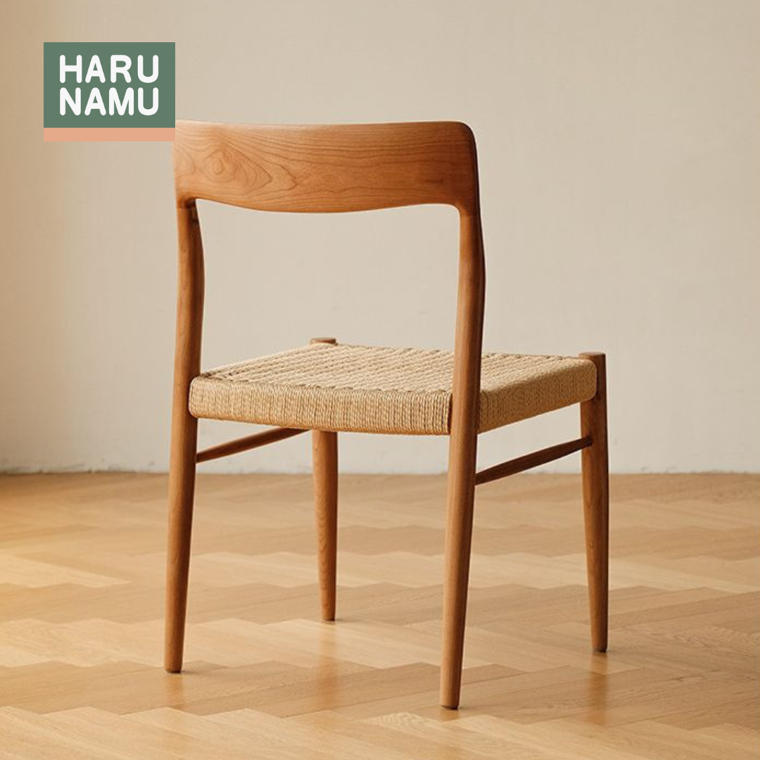 ORU Solid Wood Chair Back View