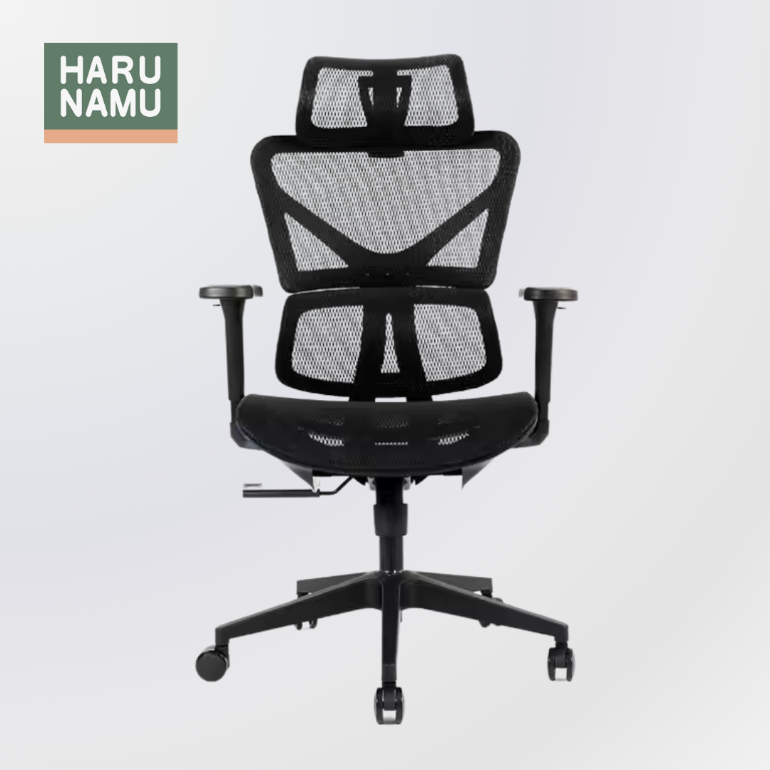 VICEROY Black Mesh Ergonomic Chair
